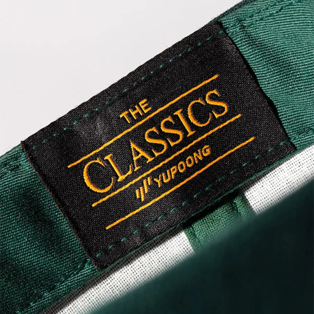 YPCLASSICS 6 Panel Flat Bill Snapback Cap #6089M, 6089MT