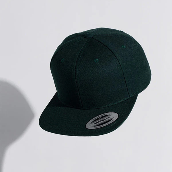 YPCLASSICS 6 Panel Flat Bill Snapback Cap #6089M, 6089MT