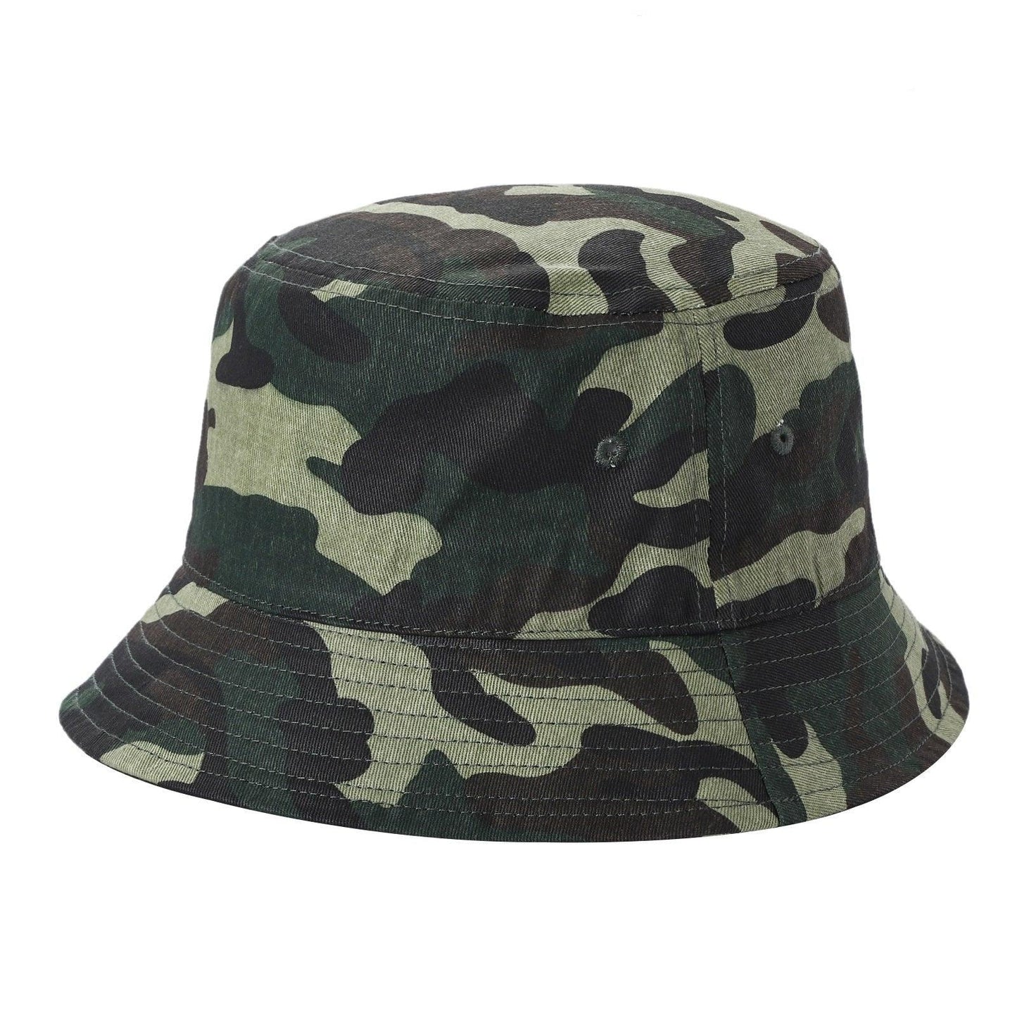 103 Bucket Hat Camo Green