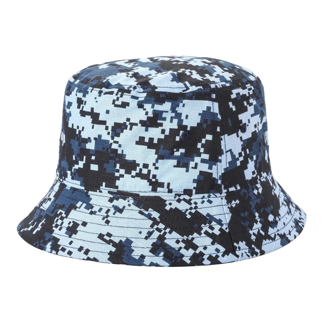 103 Bucket Hat Camo Navy