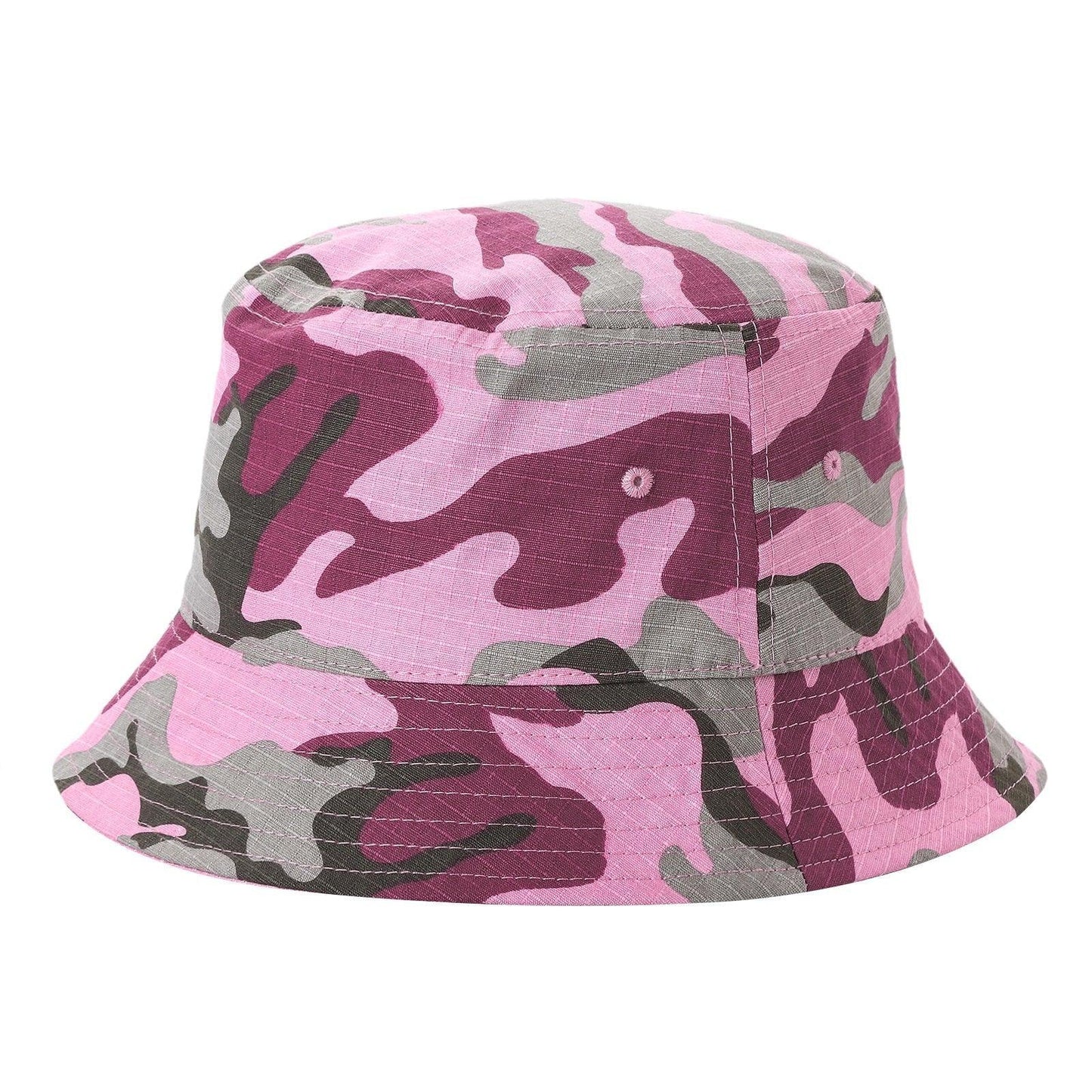 103 Bucket Hat Camo Pink