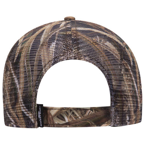 OTTO Mossy Oak Camouflage 6 Panel Velcro Baseball Cap #171-1292-MO2