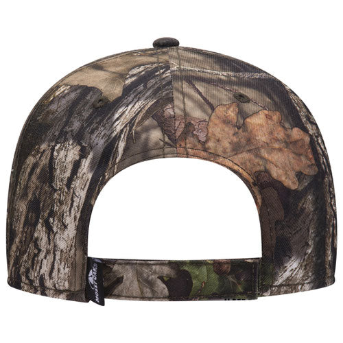 OTTO Mossy Oak Camouflage 6 Panel Velcro Baseball Cap #171-1292-MO2