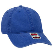 OTTO 18-202 Cotton Dad Hat Royal