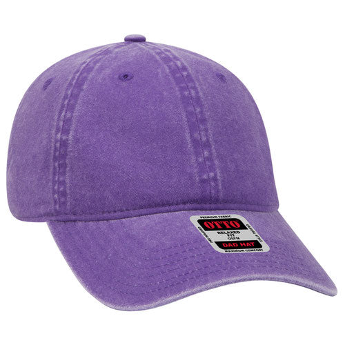 OTTO 18-202 Cotton Dad Hat Purple