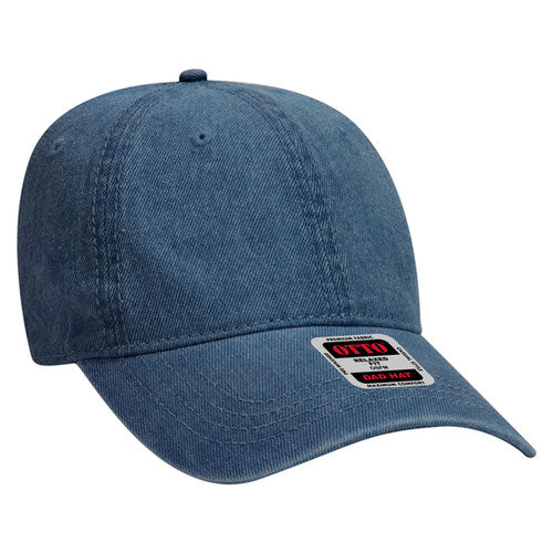 OTTO 18-204 Denim Dad Hat Blue Denim