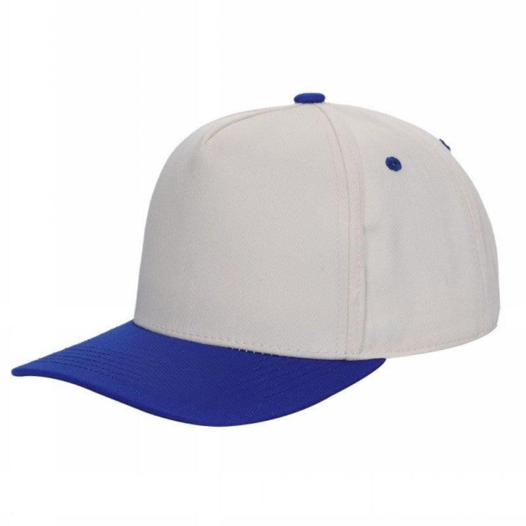 5 Panel Two-Tone Structured Snapback Cap TCTAN #500-2