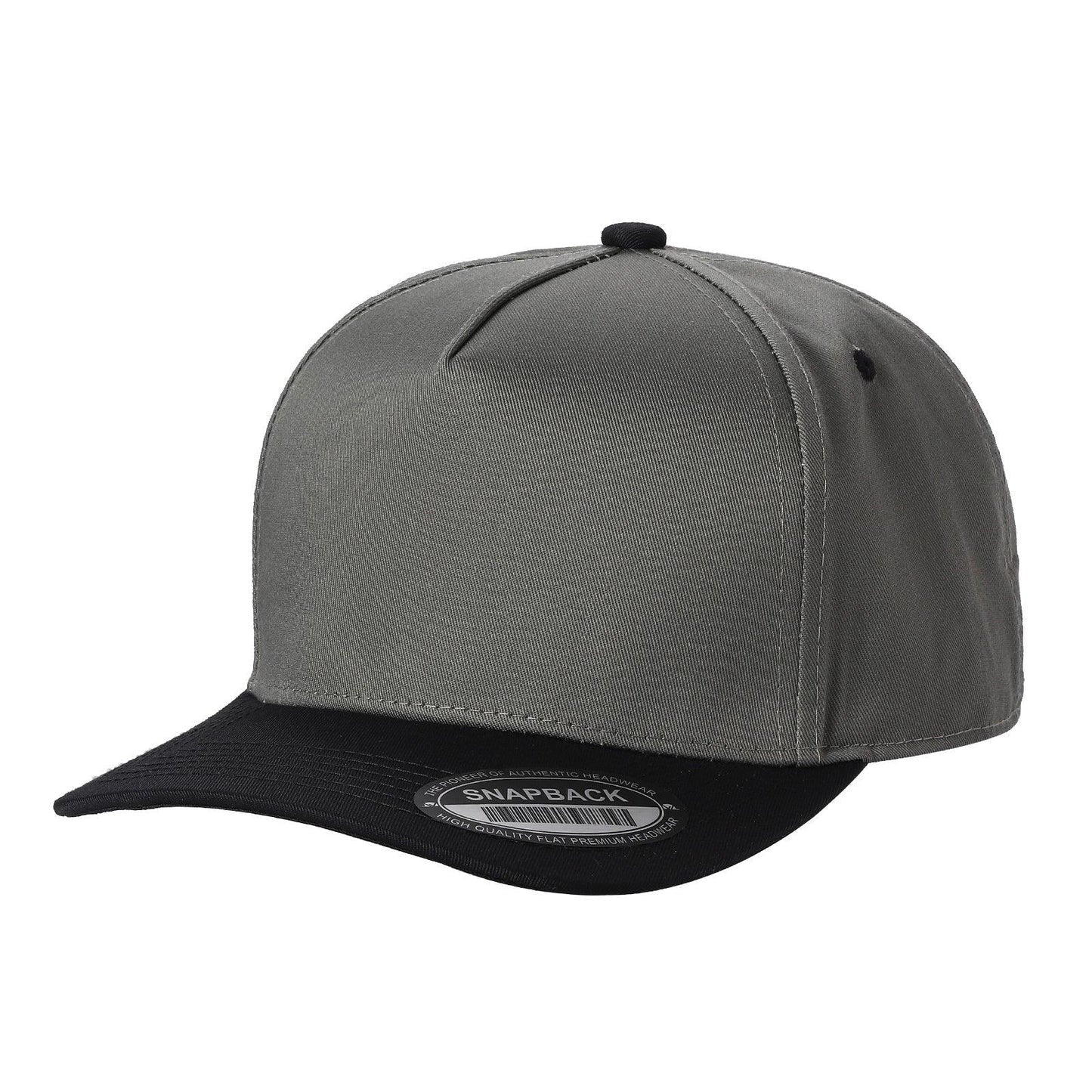 5 Panel Two-Tone Structured Snapback Cap TCBILL#500-4