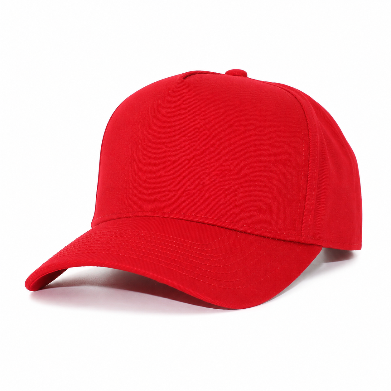 5 Panel Two-Tone Structured Snapback Plain Cap #500-6
