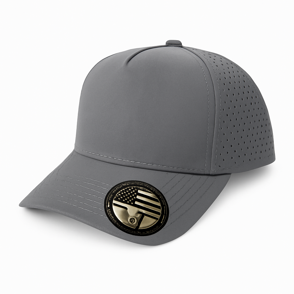 5 Panel Laser Perforated Cap Snapback #531L