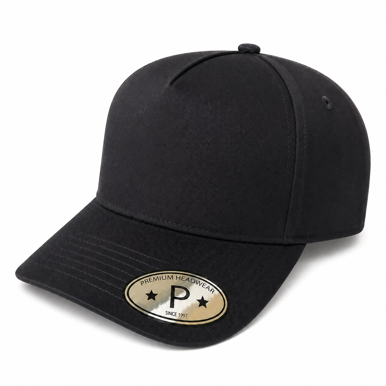 5 Panel Premium Cap #511 - 2RED BLK wholesale blank hat