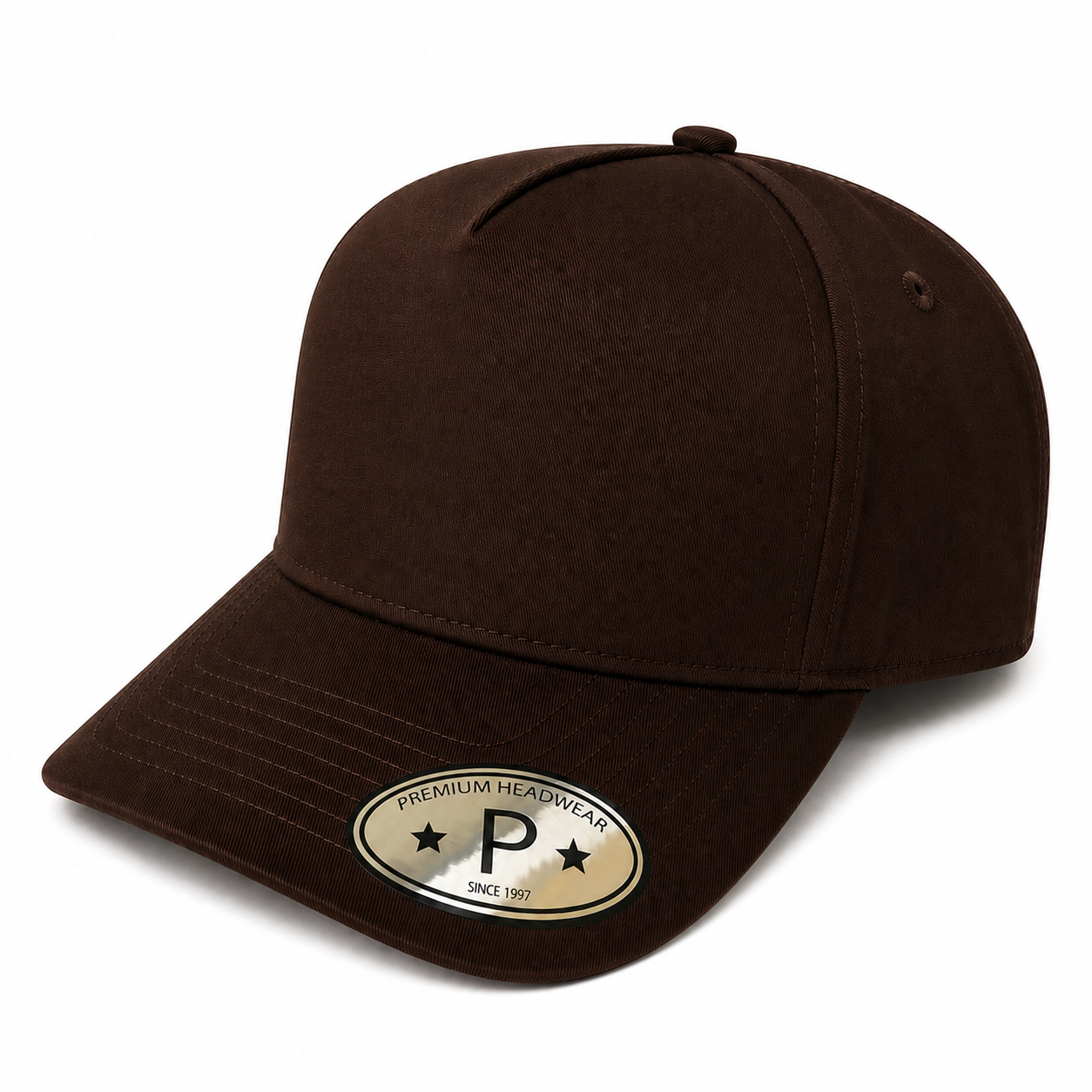 5 Panel Premium Cap #511 - 2RED BLK wholesale blank hat