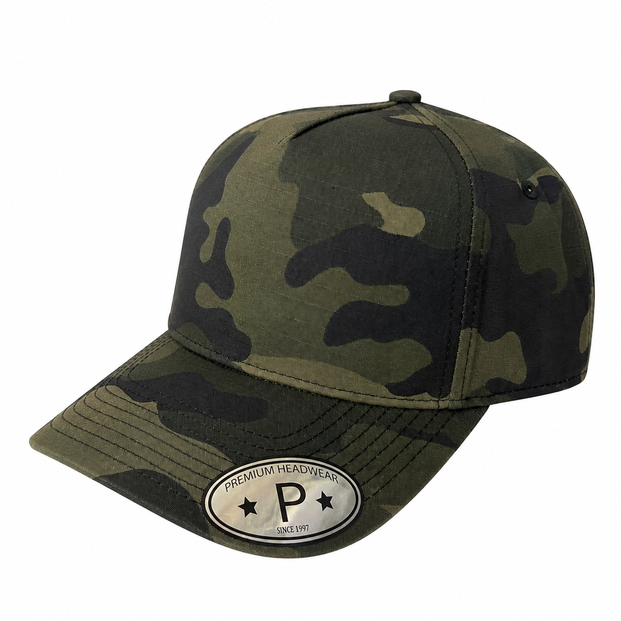 5 Panel Premium Cap #511 - 2ROYAL YELLOW wholesale blank hat