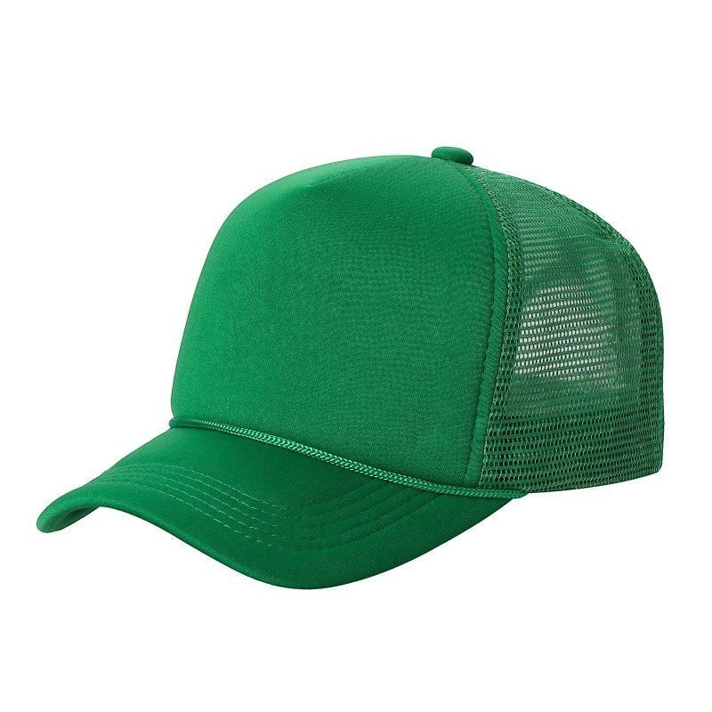 599 Adult 5 Panel Foam Trucker Cap Kelly Green
