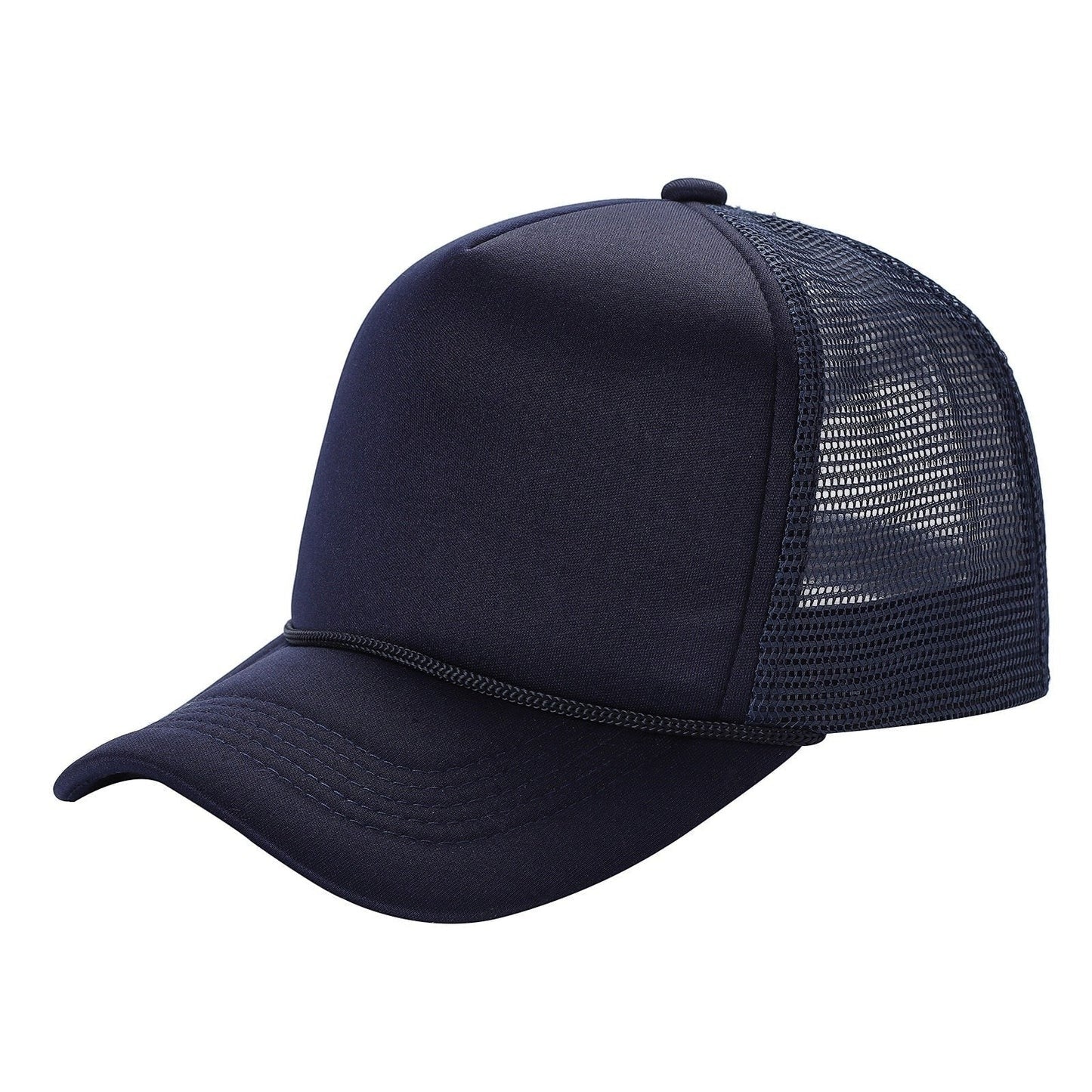 599 Adult 5 Panel Foam Trucker Cap Navy