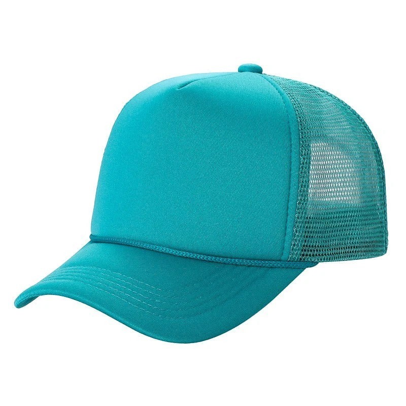 599 Adult 5 Panel Foam Trucker Cap Teal