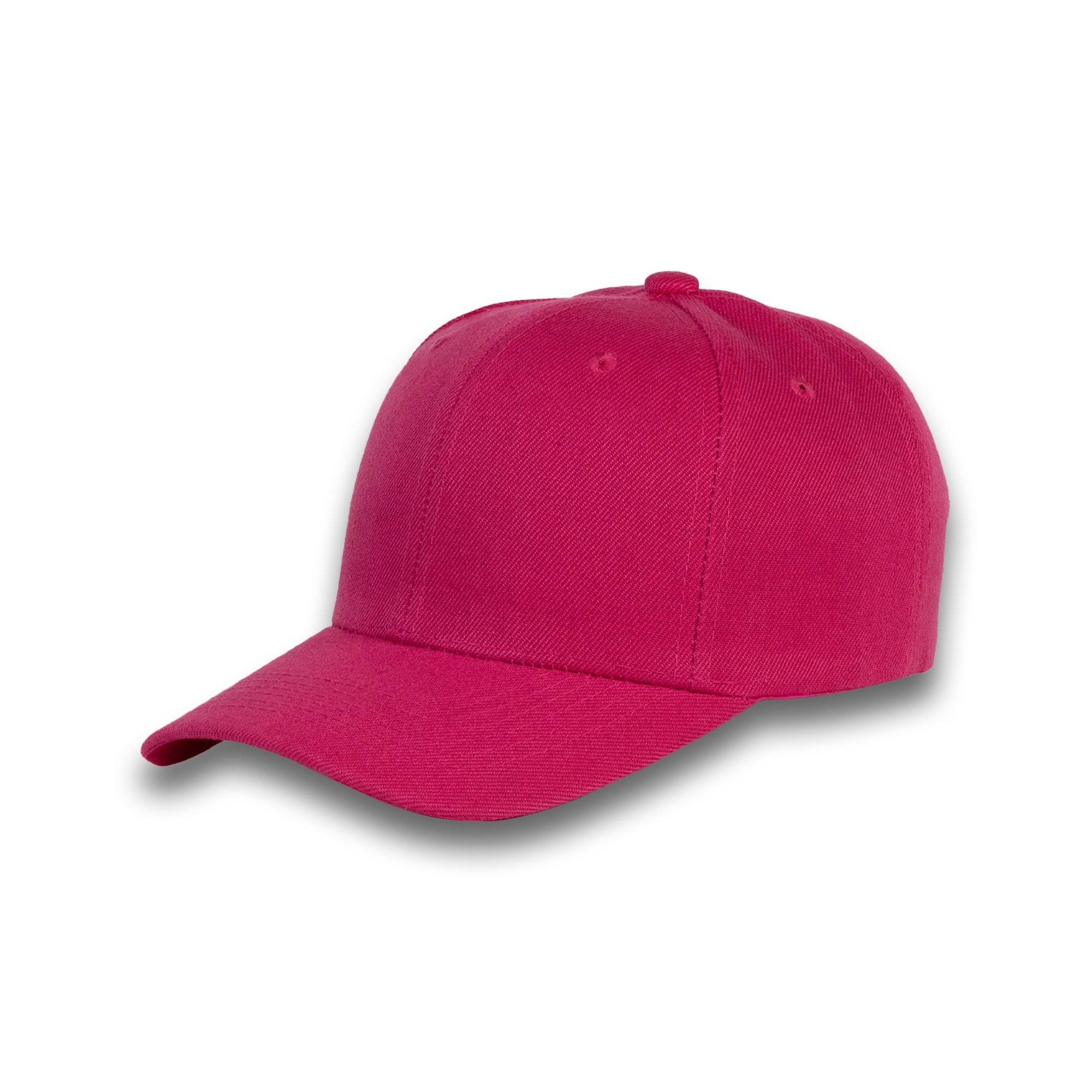 6 Panel Velcro Blank Baseball Cap #600