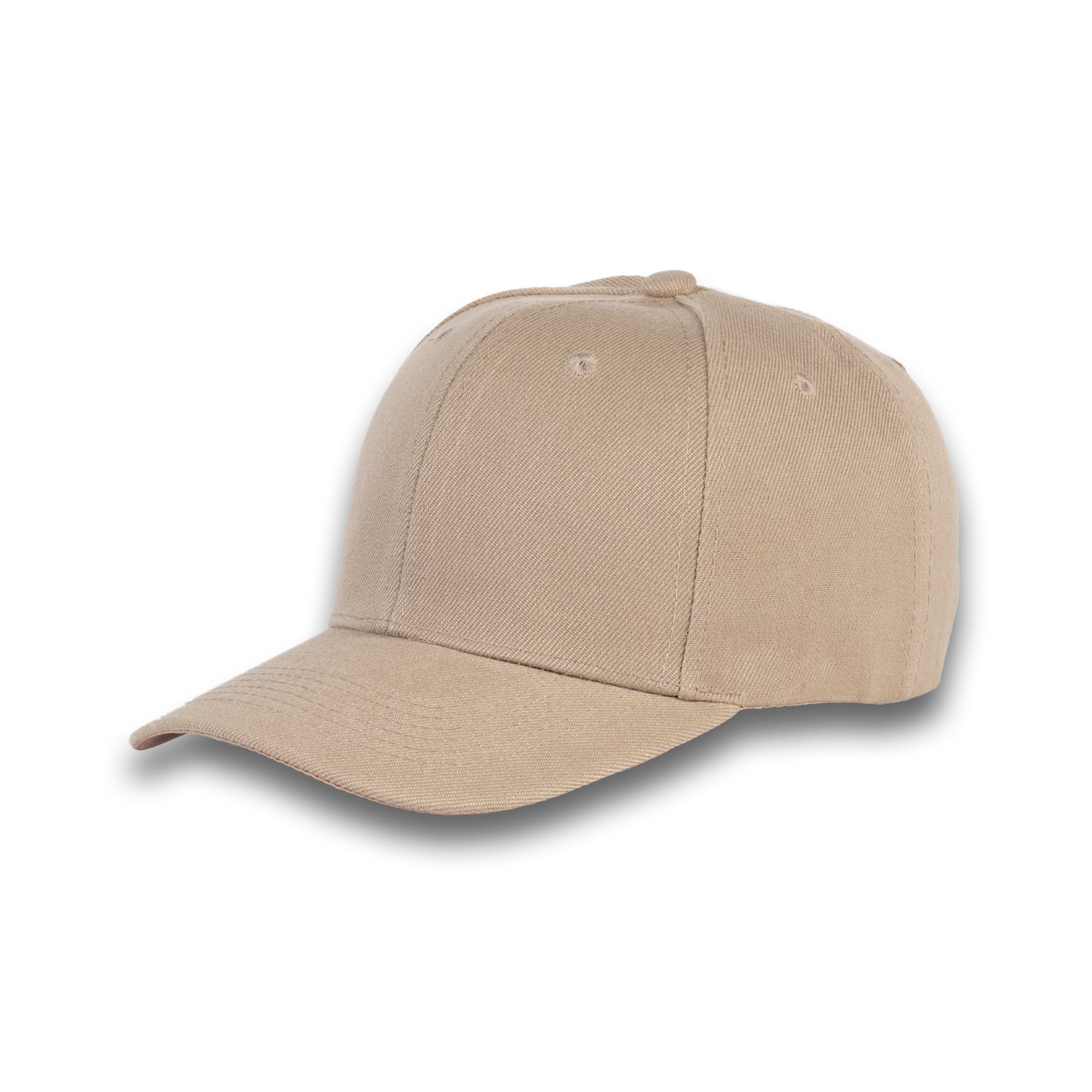 6 Panel Velcro Blank Baseball Cap #600