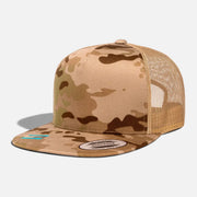 Arid MultiCam YP Classic 6006MC wholesale six panel flat bill camouflage trucker mesh cap