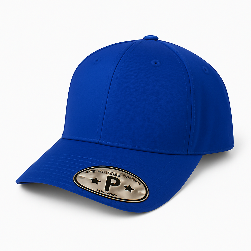 611 6 Panel Structured Snapback Cap Royal