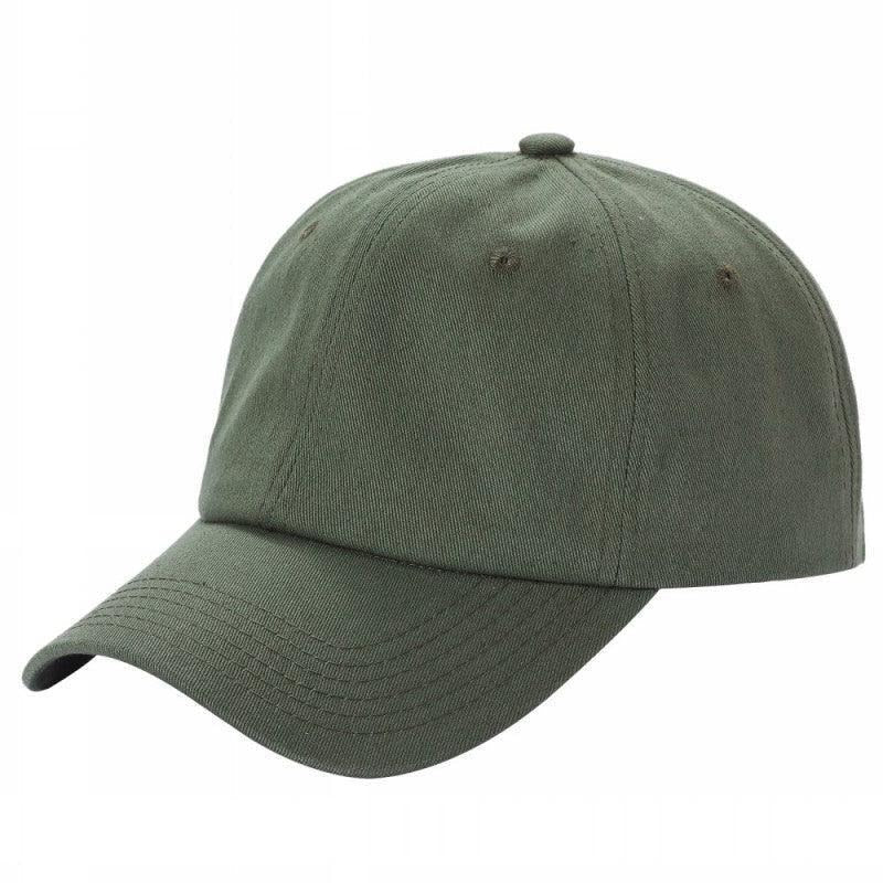 Cotton Dad Hat Solid 6Panel Buckle Adjustable Blank Caps #620 - Lime wholesale blank hat