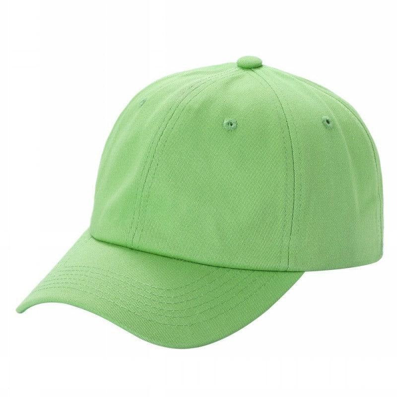 Cotton Dad Hat Solid 6Panel Buckle Adjustable Blank Caps #620 - White wholesale blank hat