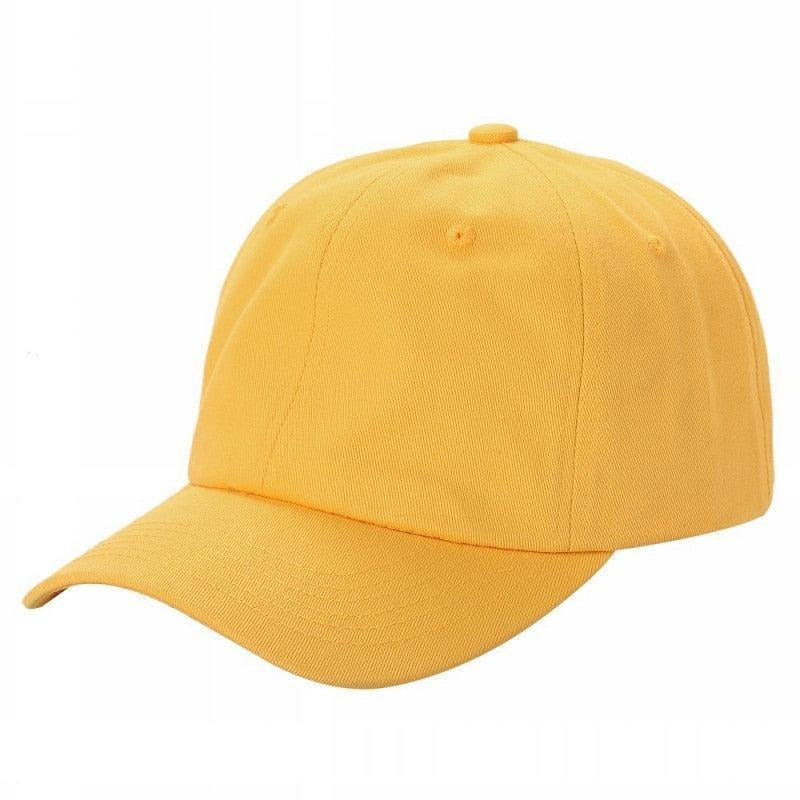 Cotton Dad Hat Solid 6Panel Buckle Adjustable Blank Caps #620 - L.brown wholesale blank hat