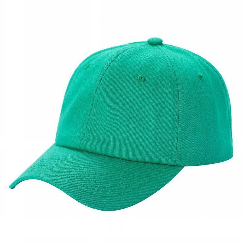 Cotton Dad Hat Solid 6Panel Buckle Adjustable Blank Caps #620 - Aqua wholesale blank hat
