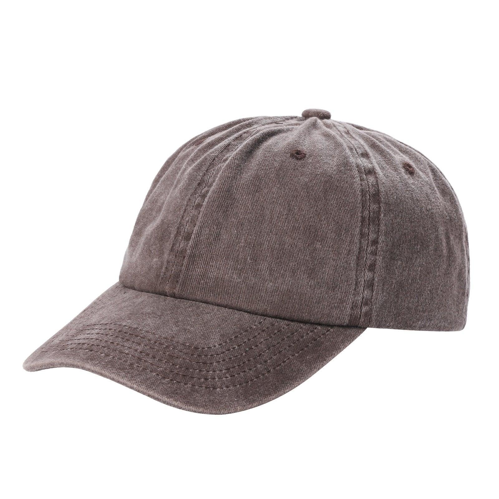 6 Panel Pigment Dyed Cotton Dad Hat Adjustable Buckle Blank Cap #621 - Olive wholesale blank hat