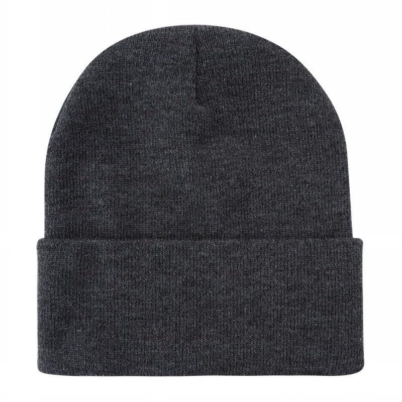 B100 Long Beanie Charcoal