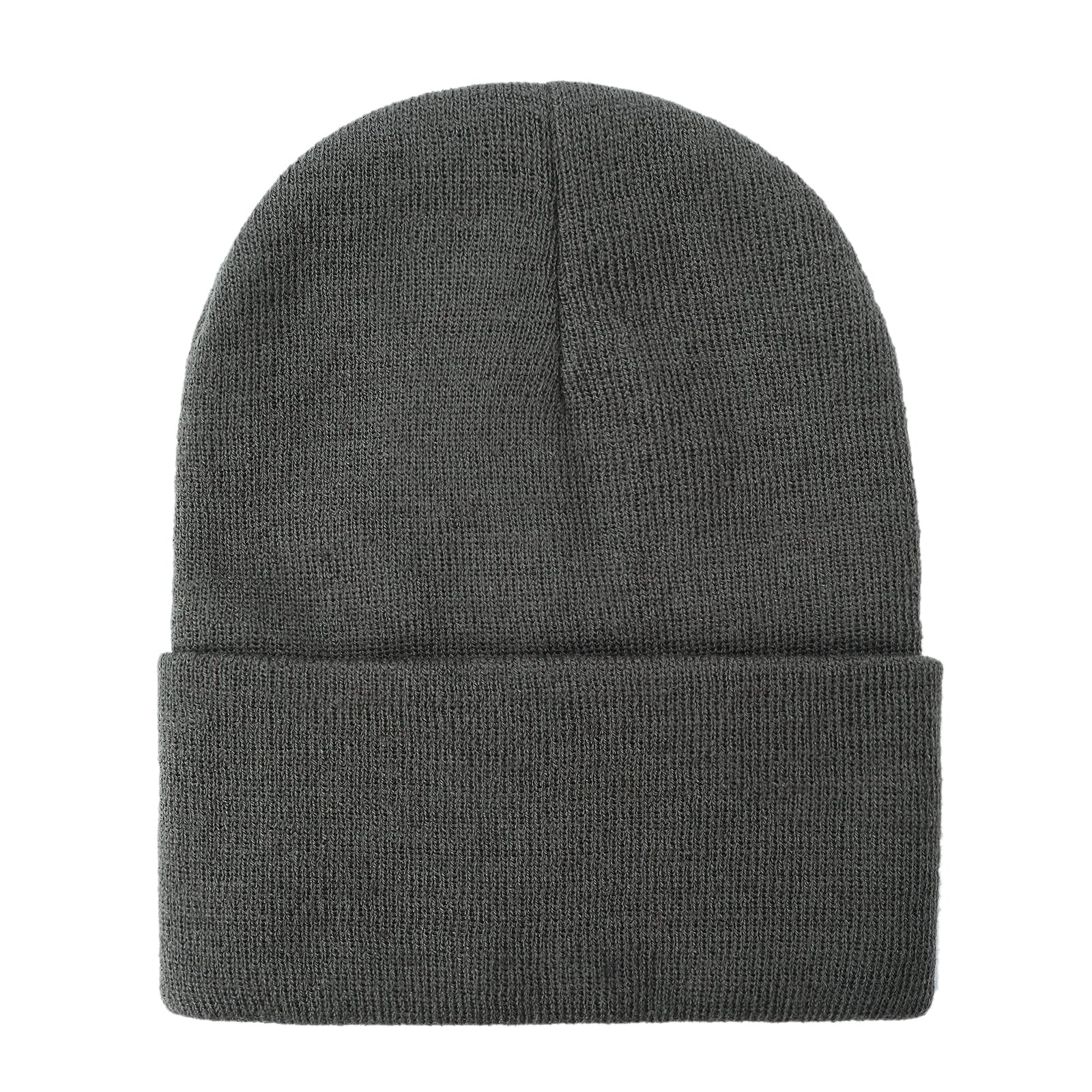 B100 Long Beanie Dark Grey