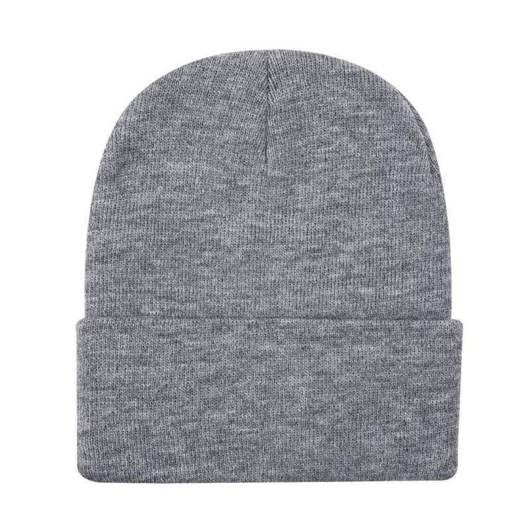 B100 Long Beanie Heather Grey