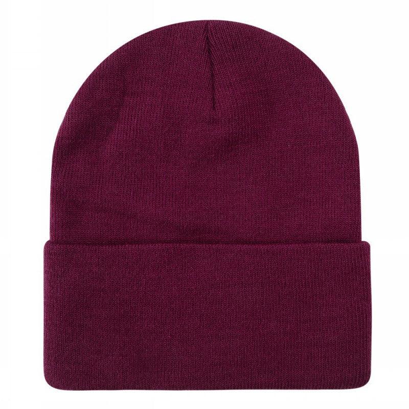 B100 Long Beanie Maroon
