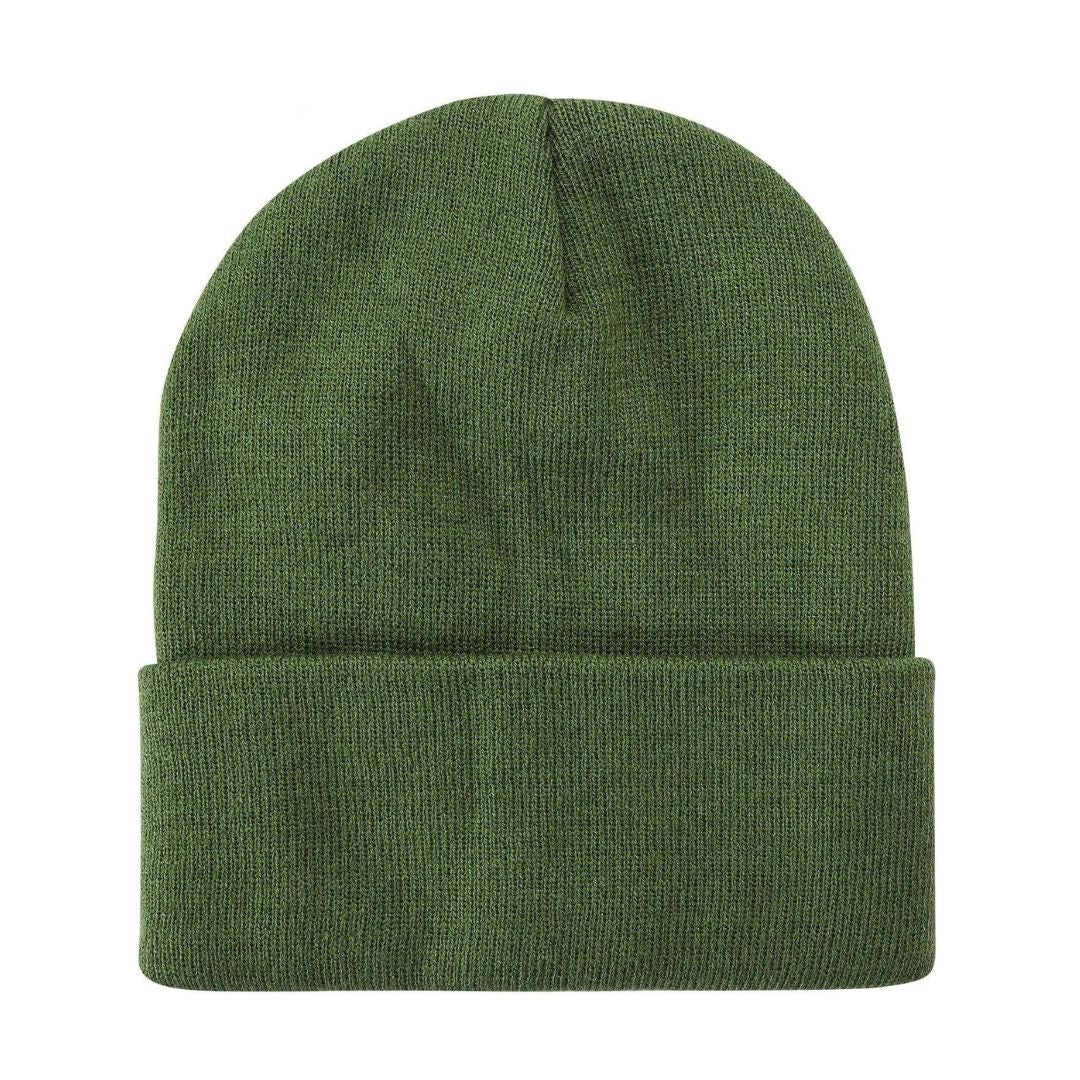 B100 Long Beanie Olive