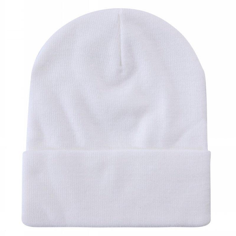 B100 Long Beanie White