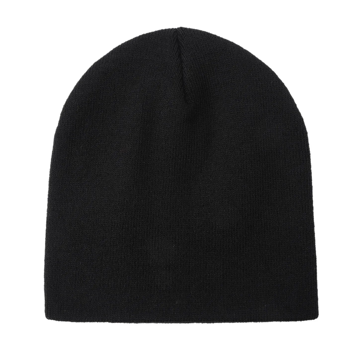 B101 Short Beanie Cap Black