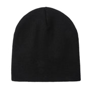 B101 Short Beanie Cap Black