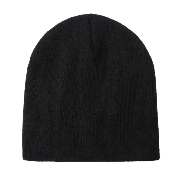 B101 Short Beanie Cap Black