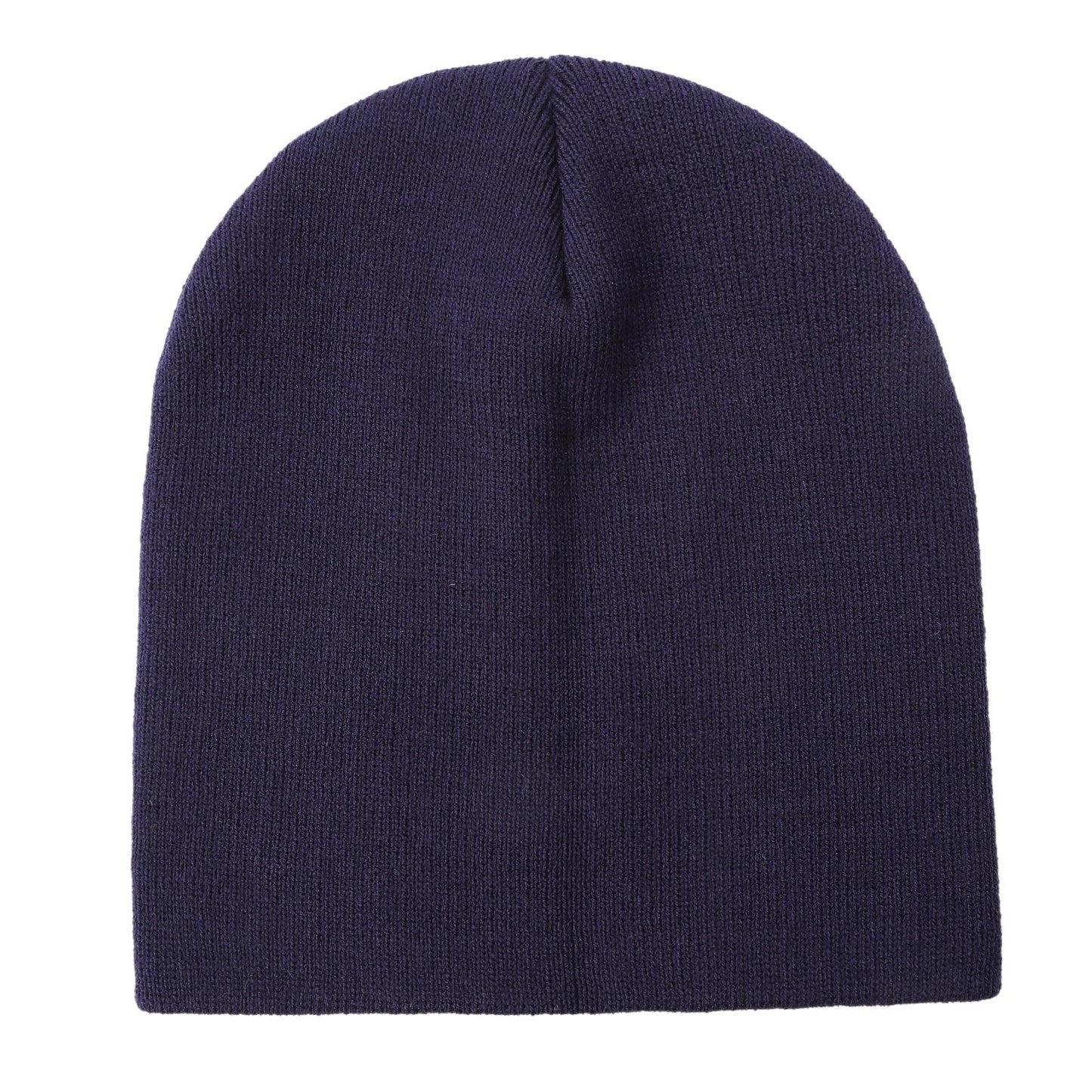 B101 Short Beanie Cap Navy