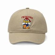 6 Panel Embroidered Velcro Cap For Junior #E6007JR in KHAKI - Style E6007JR | Pro Cap