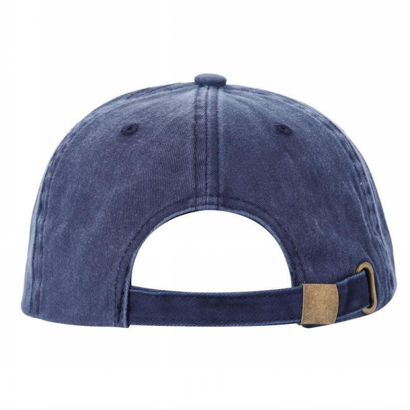 6 Panel Pigment Dyed Cotton Dad Hat Adjustable Buckle Blank Cap #621 - Brownb wholesale blank hat