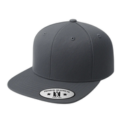 6 Panel Premium Structured Flat Bill Snapback Cap #612F